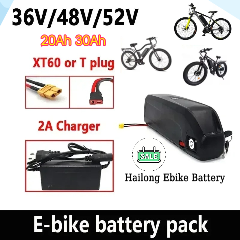 36-48-52V For Motor Electric M - огляд і ціна Ebike Battery 48V 20Ah Hailong