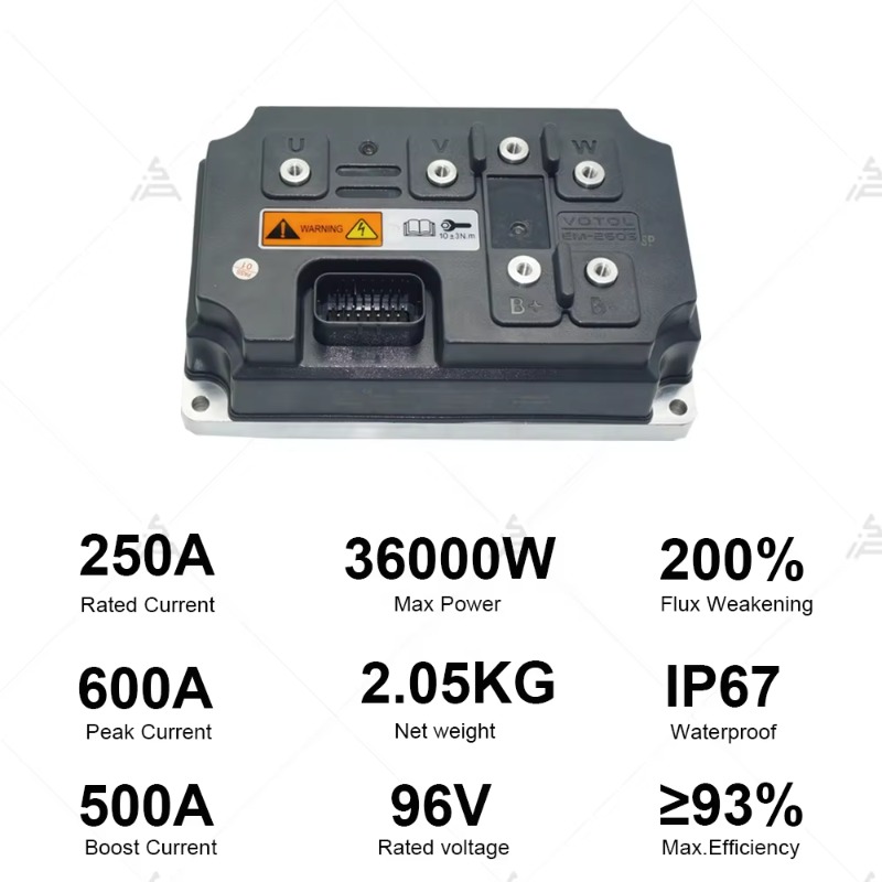 EM260SGTP-CAN-96V High Power B - огляд і ціна Programmable Bldc Motor Controller 96V