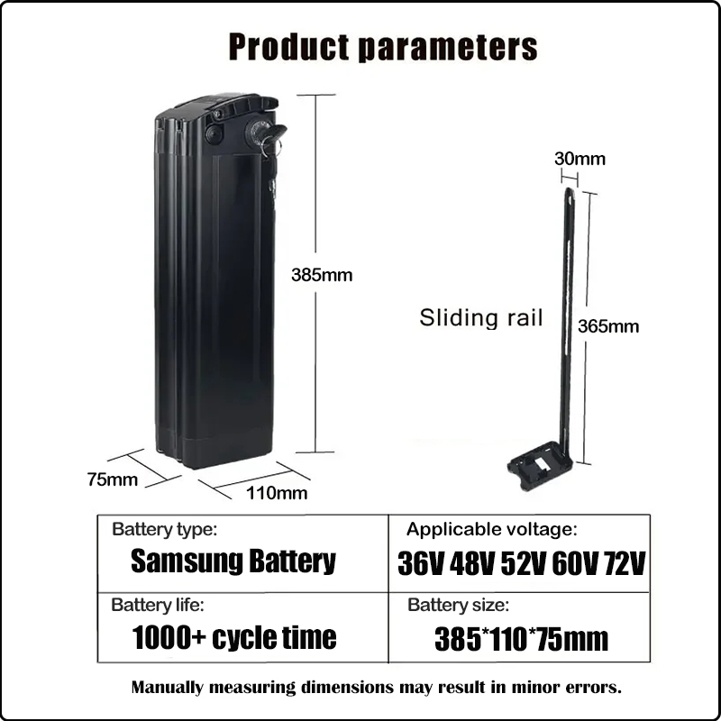 Electric Bicycle 36v 48v 52v S - огляд і ціна Electric Bicycle Battery 72V 30Ah