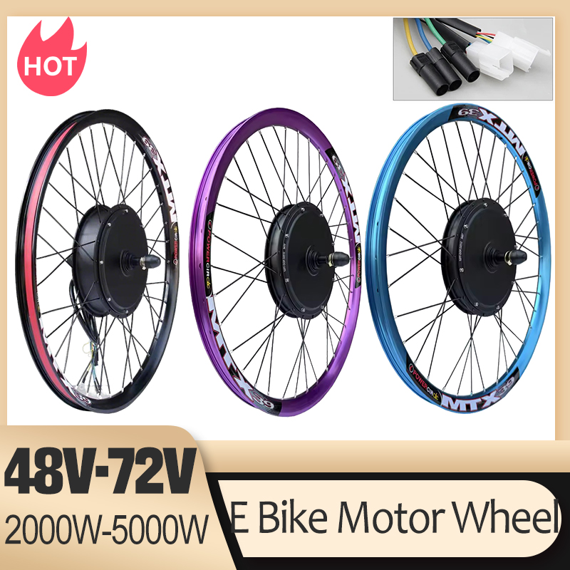 48V 2000W Ebike Conversion Ppa - огляд і ціна 72V 5000W Hub Motor Kit